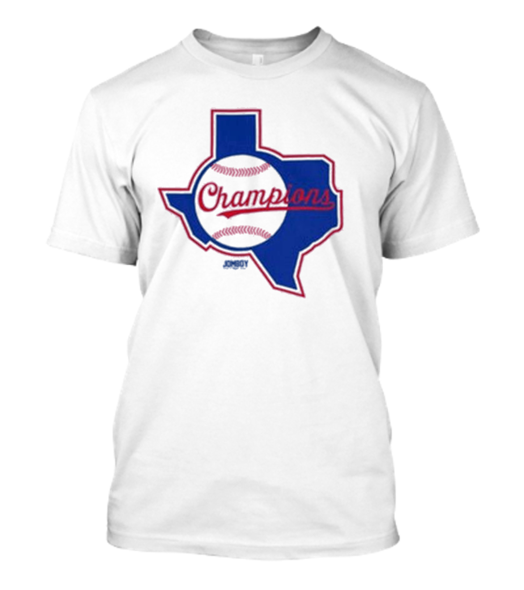 Texas Champions Baseball Logo Jomboy T-Shirt
