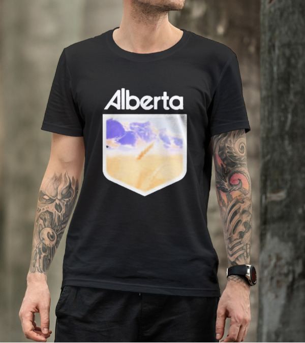 Vitamin Deer Alberta Life Scenic Shield T-Shirt