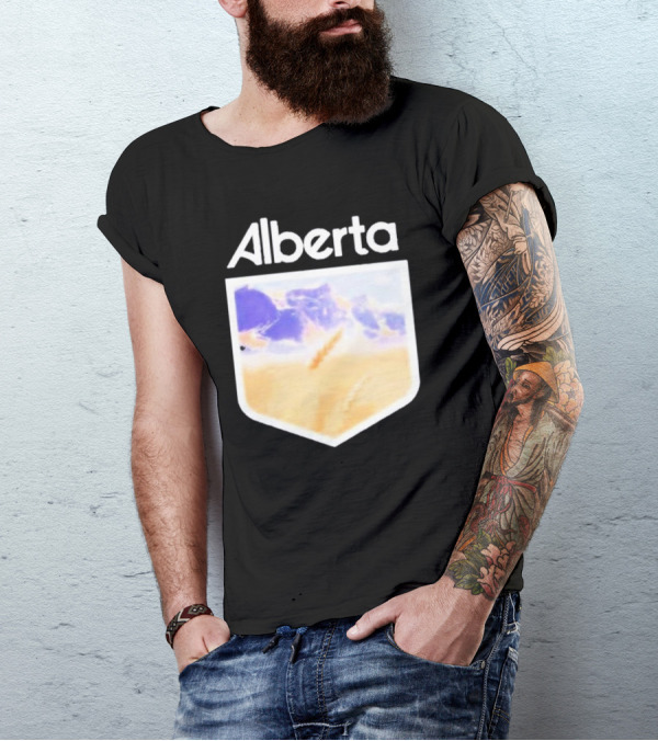 Vitamin Deer Alberta Life Scenic Shield T-Shirt