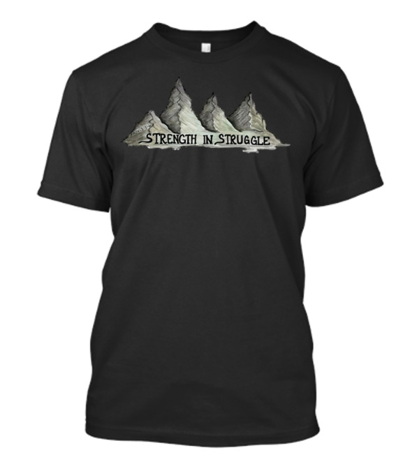 Brandon Lowe Strength In Struggle Kansas City Royals T-Shirt