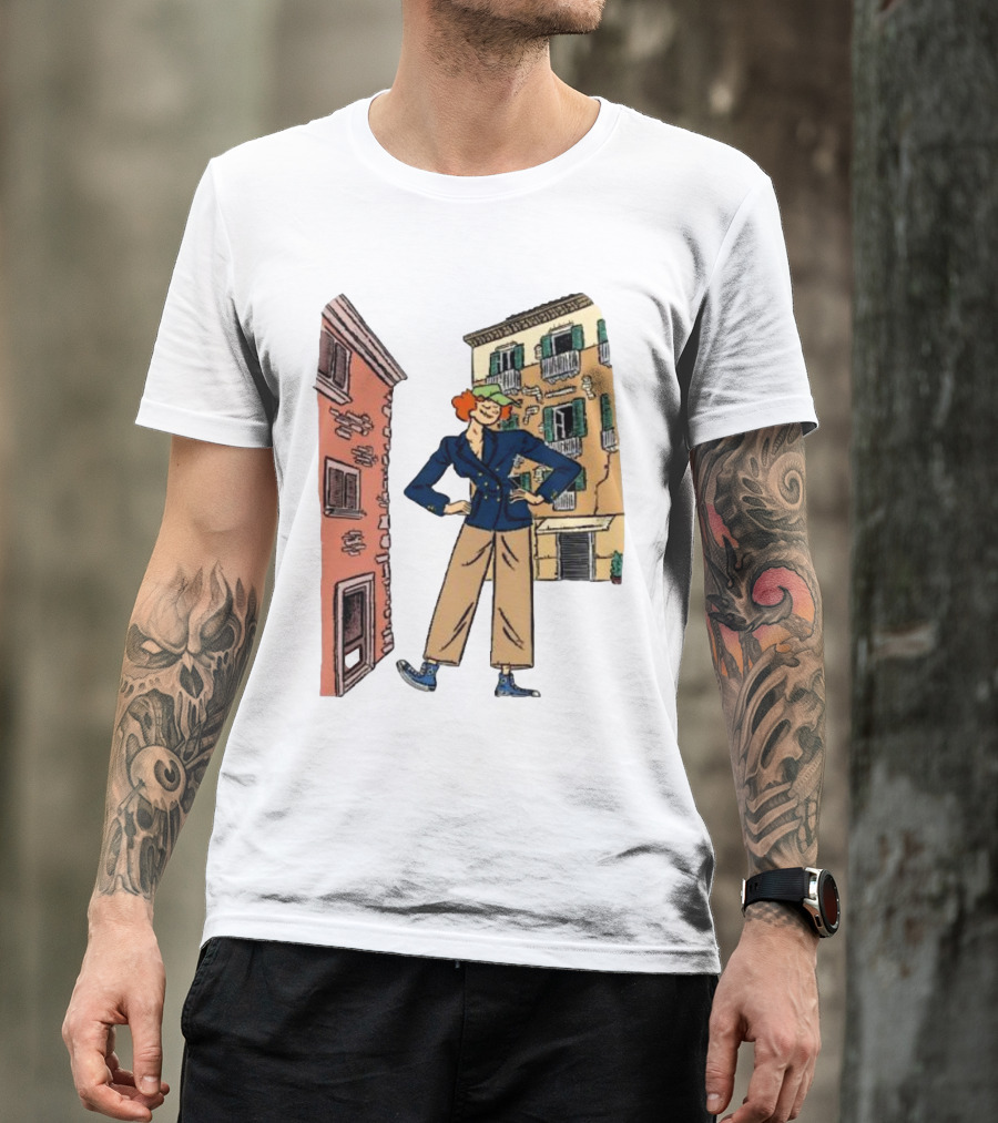 Dick Carroll X Roy Roger’s Positano Chic Casual Stroll T-Shirt