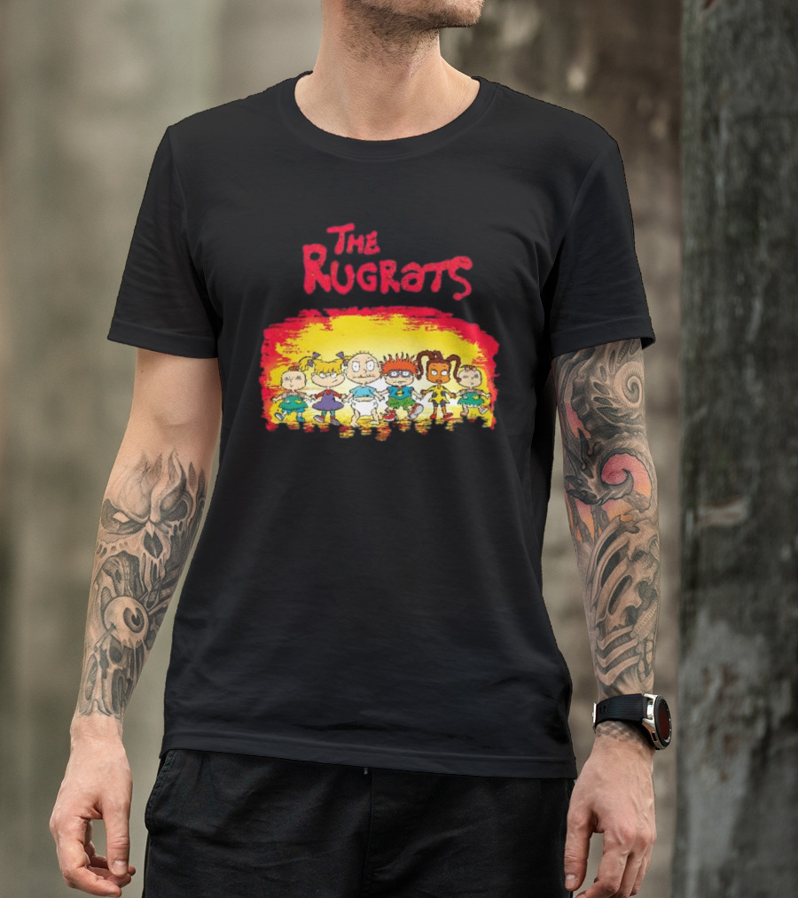 The Rugrats Characters X The Warriors Fusion T-Shirt