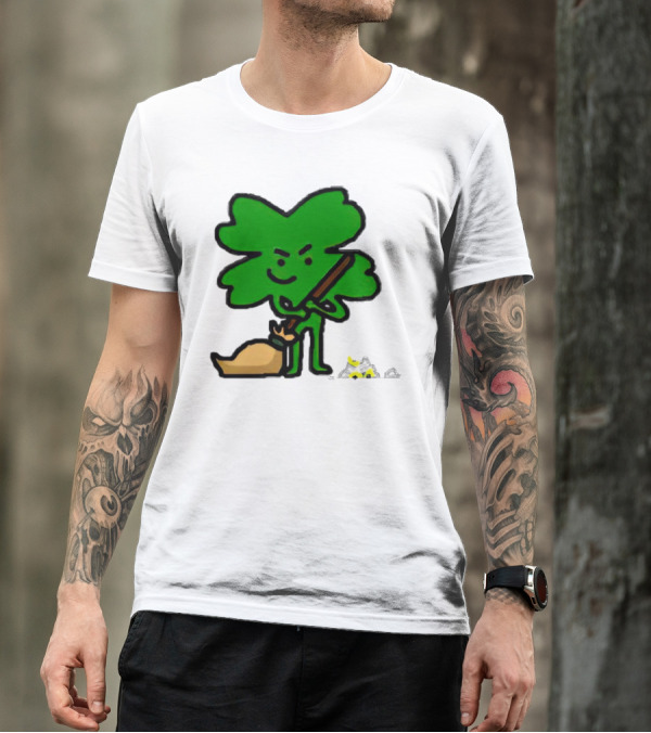 Boston Celtics Sweeping Shamrock Victory T-Shirt