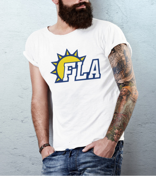 Florida Panthers Sunburst FLA T-Shirt