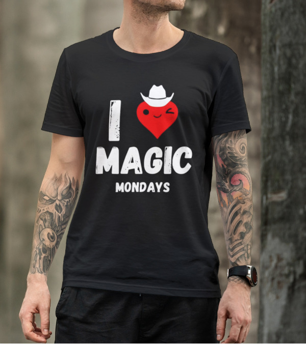 I Heart Cowboy Magic Mondays T-Shirt