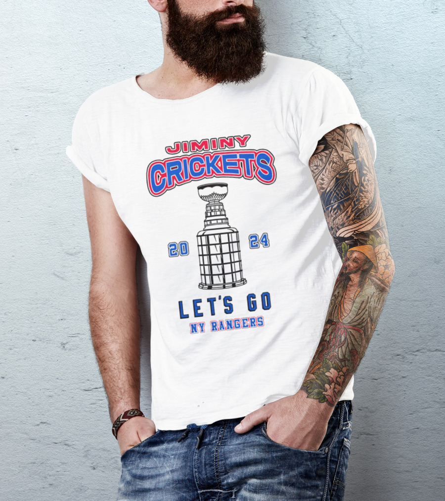 Jiminy Crickets Let's Go NY Rangers T-Shirt