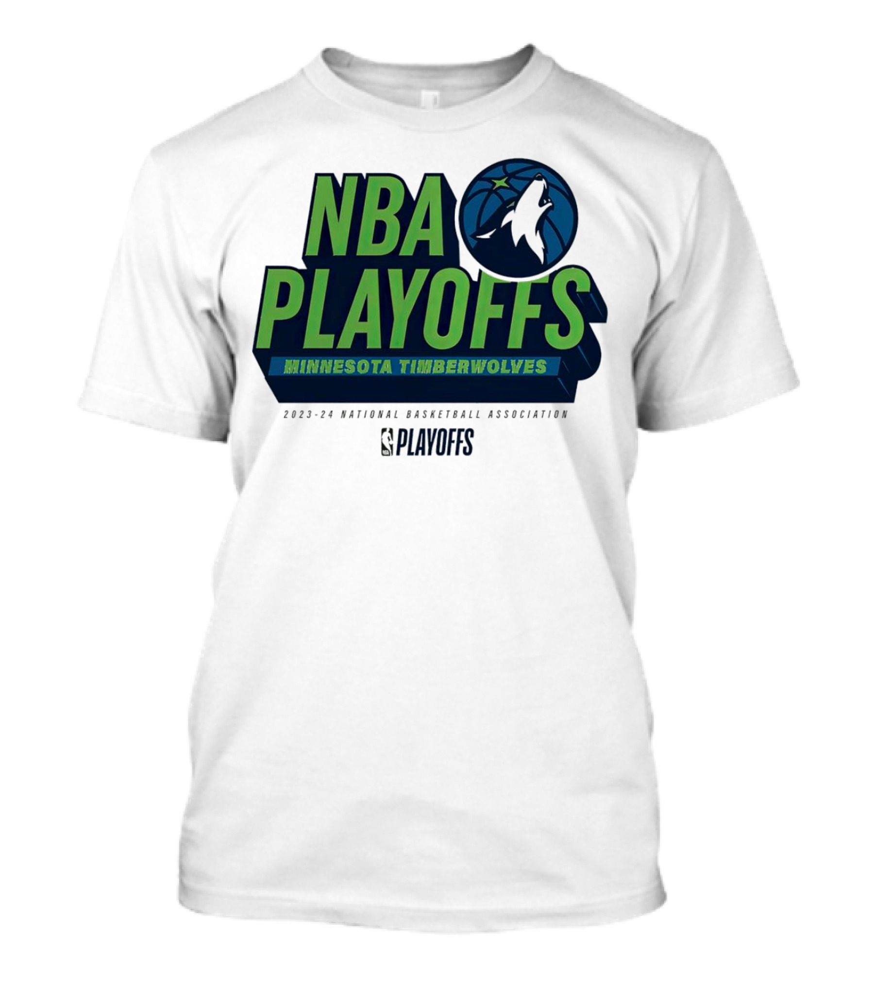 NBA Playoffs Minnesota Timberwolves 2023-24 National Basketball Association T-Shirt