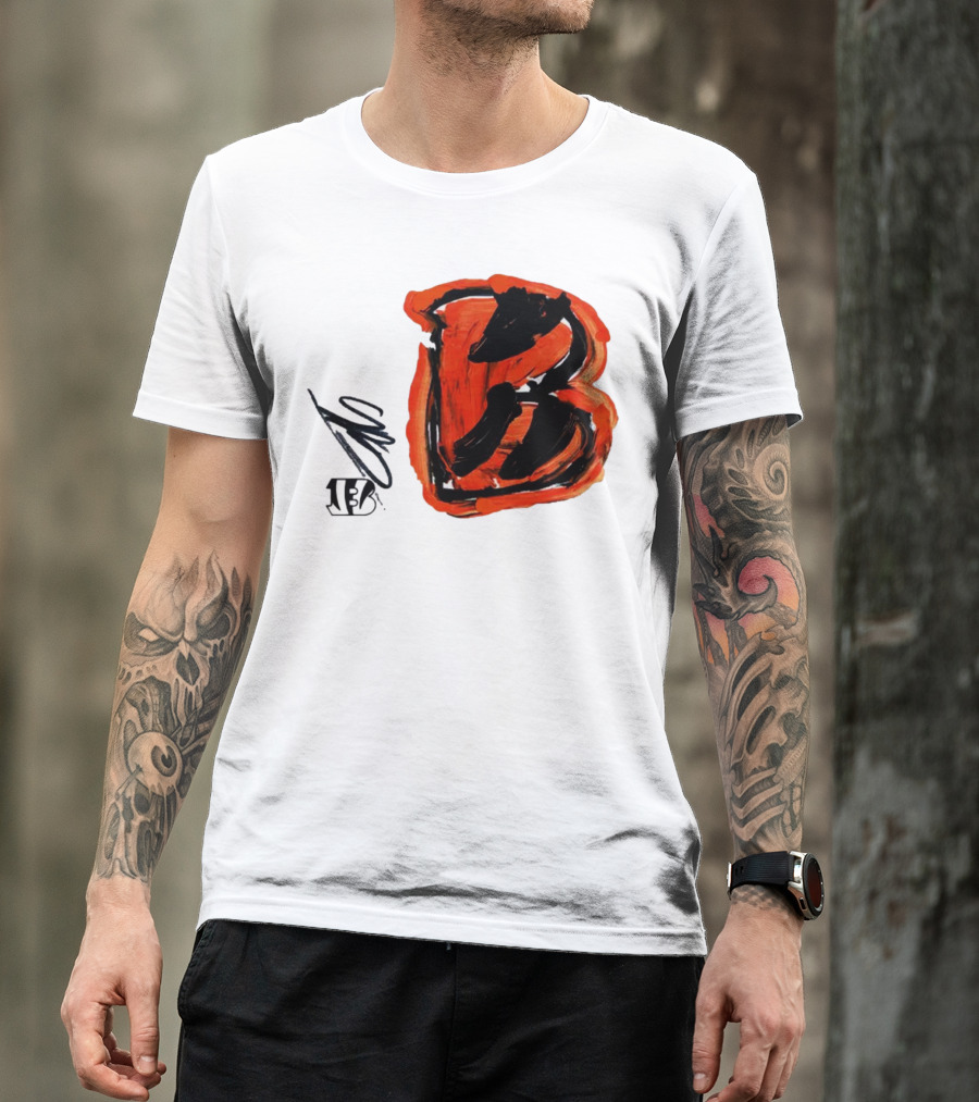 Rookies Cincinnati Bengals Bold Orange B T-Shirt