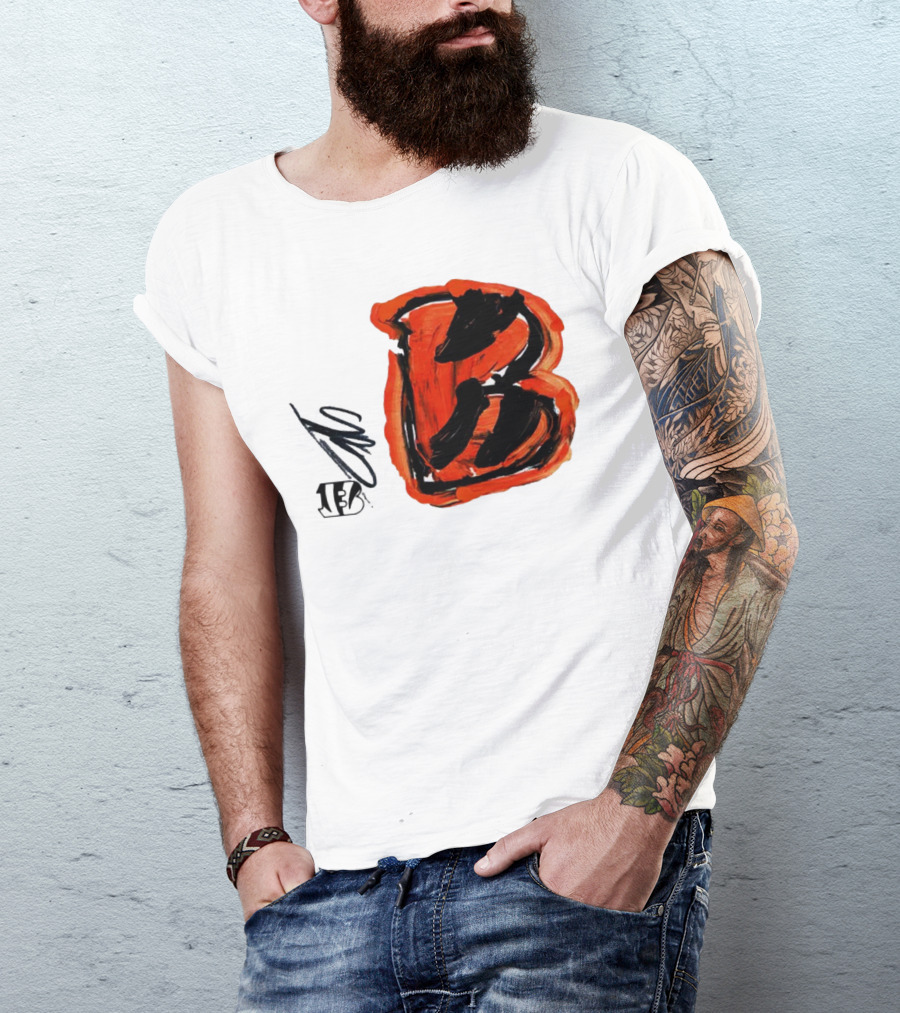 Rookies Cincinnati Bengals Bold Orange B T-Shirt