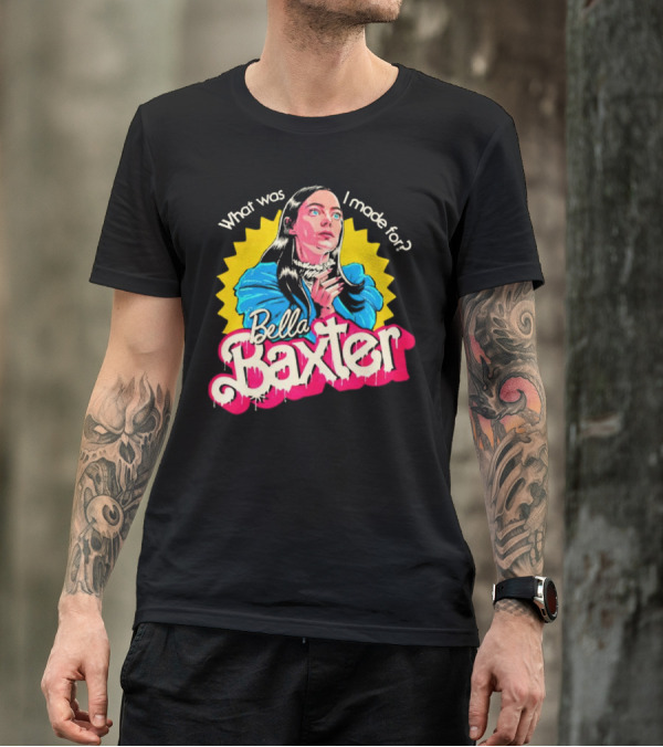 What Was I Made For Bella Baxter Retro Comic T-Shirt