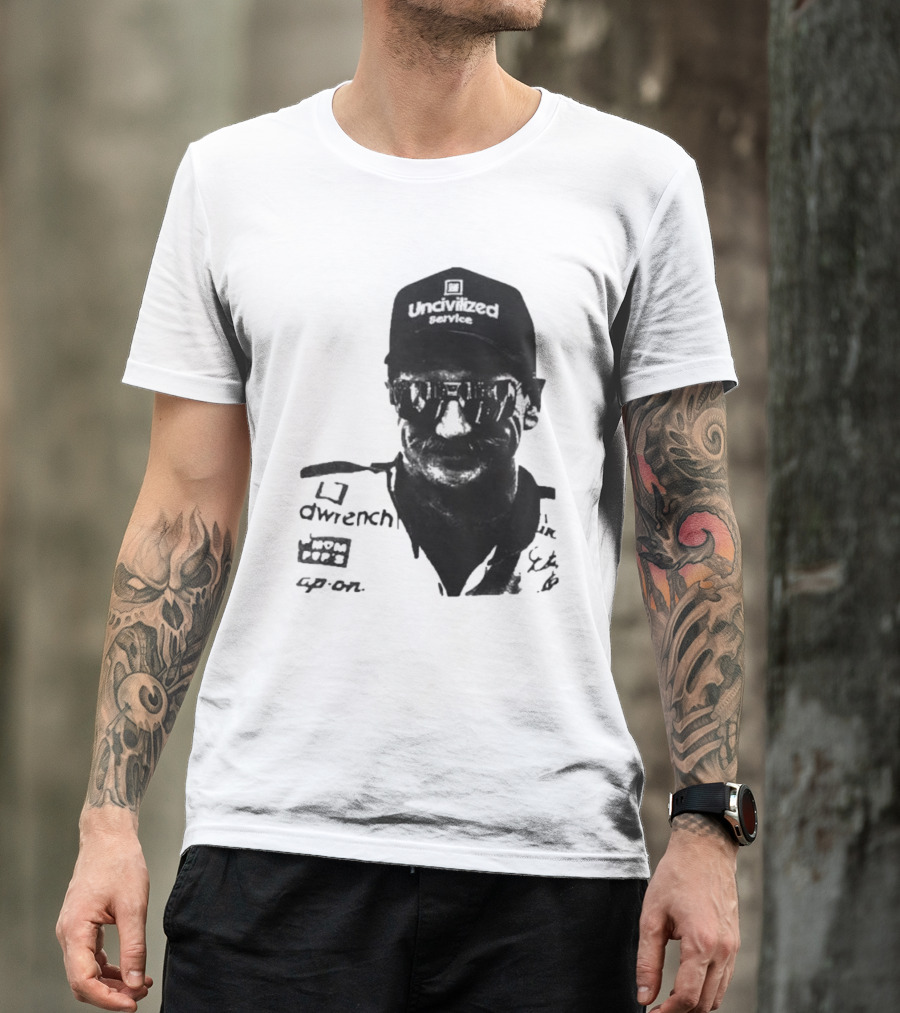 Uncivilized Service Raise Hell Praise Dale T-Shirt