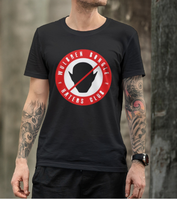 Wulbren Bongle Haters Club Red Circle T-Shirt