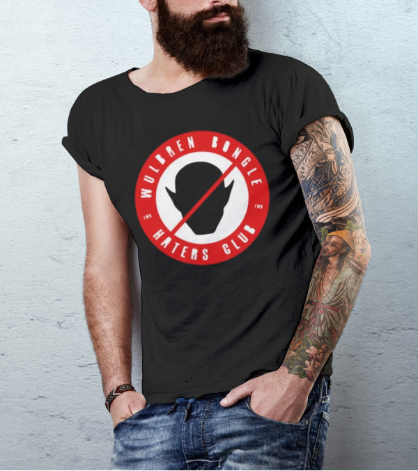 Wulbren Bongle Haters Club Red Circle T-Shirt