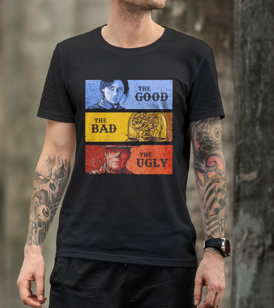 Fallout The Good The Bad The Ugly Character Carousel T-Shirt