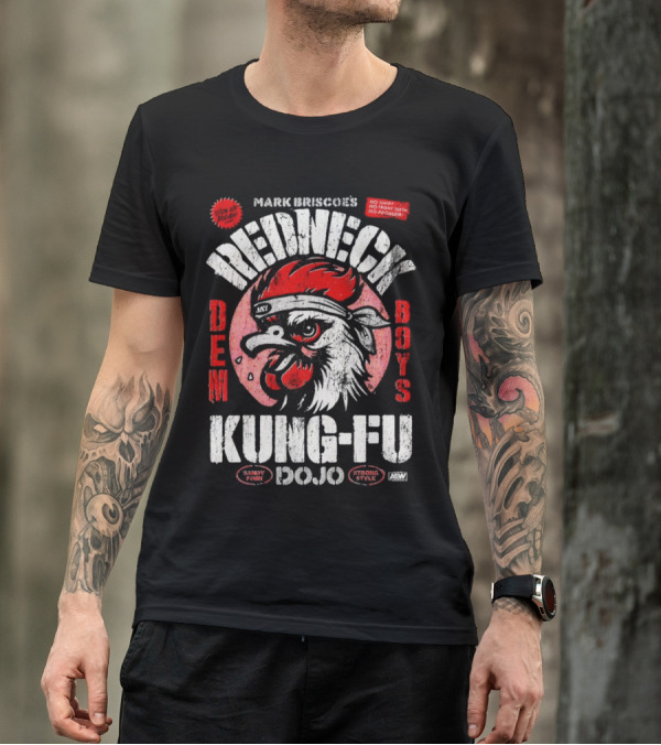 Mark Briscoe's Redneck Kung-Fu Dojo Dem Boys Sammy Funk Strong Style AEW T-Shirt