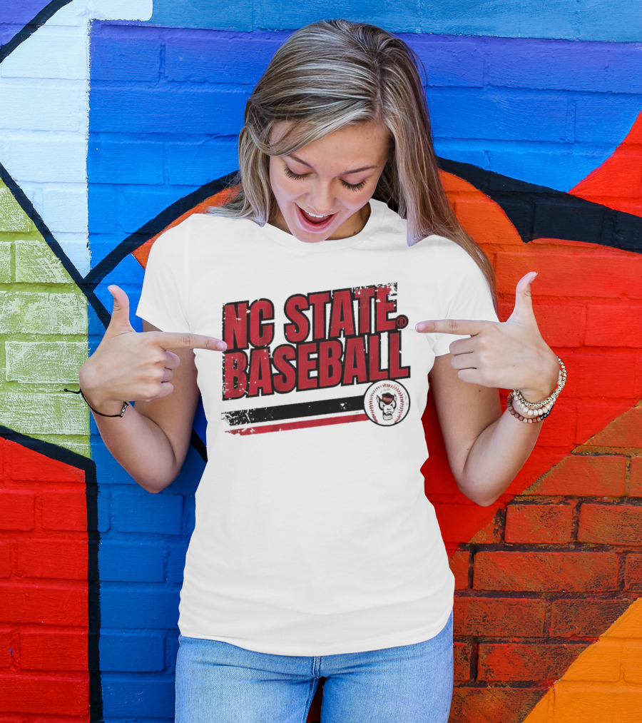 NC State Baseball Wolfpack Logo T-Shirt