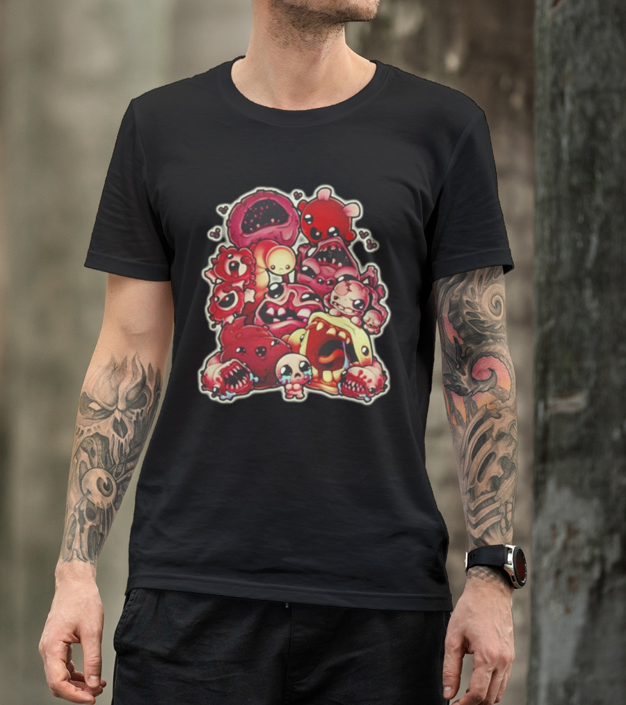 The Binding Of Isaac The Basement Monsters Collection T-Shirt