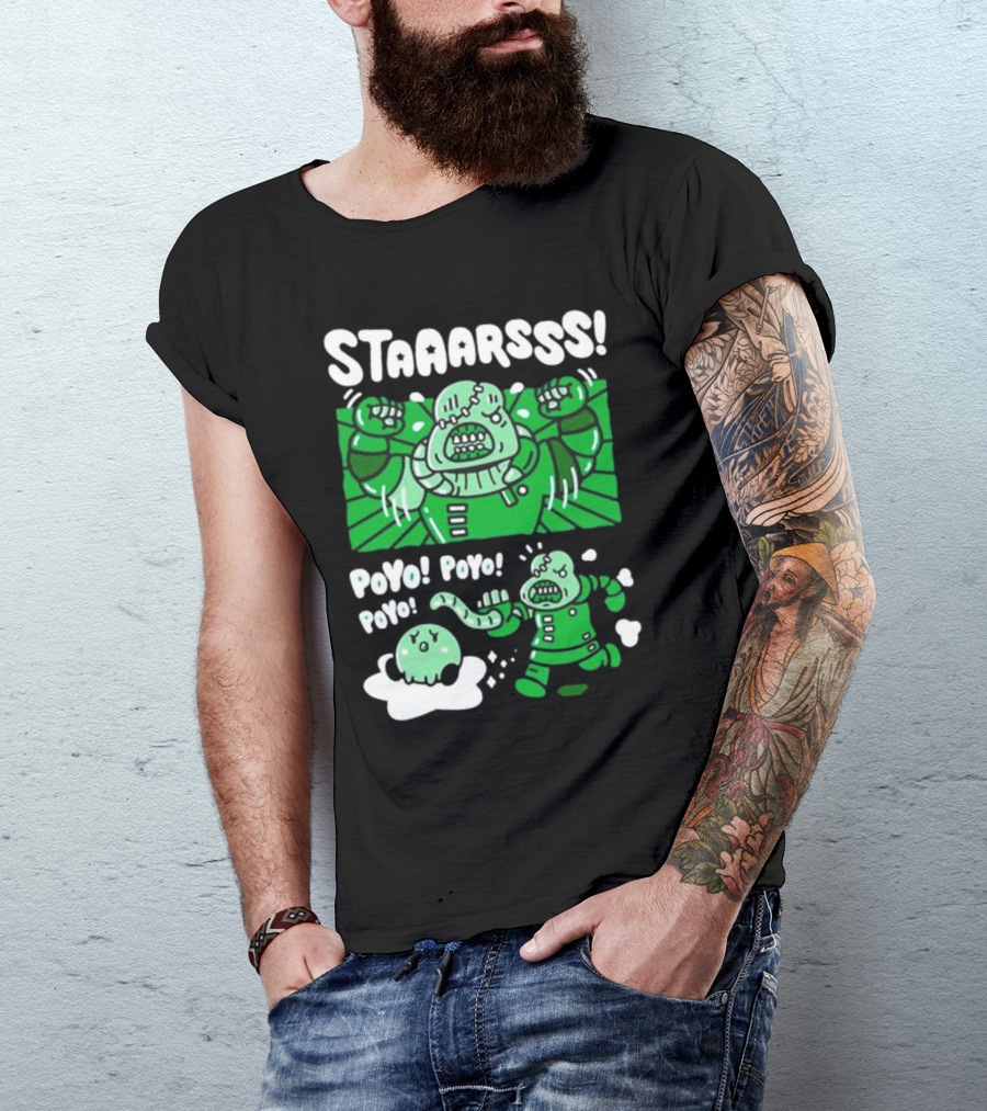 STAAARSSS Poyo Poyo Poyo Alien Creature Encounter T-Shirt