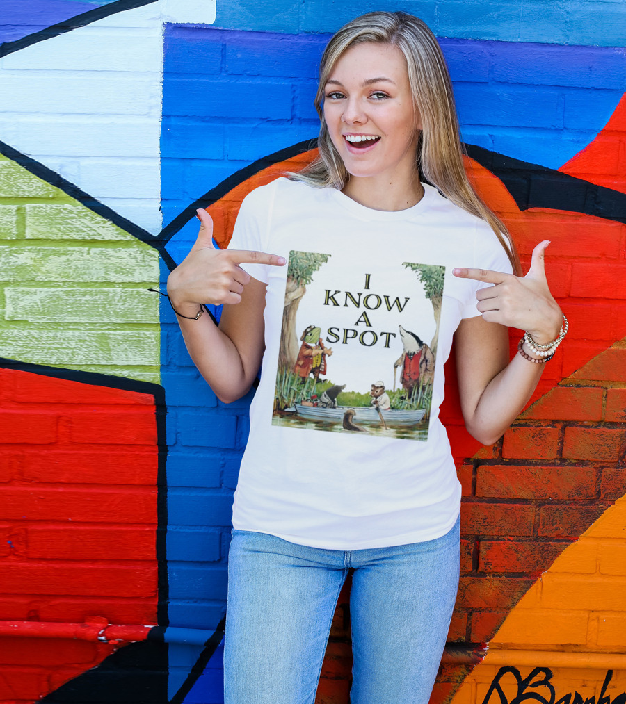 I Know A Spot Animals By The River With Friends T-Shirt
