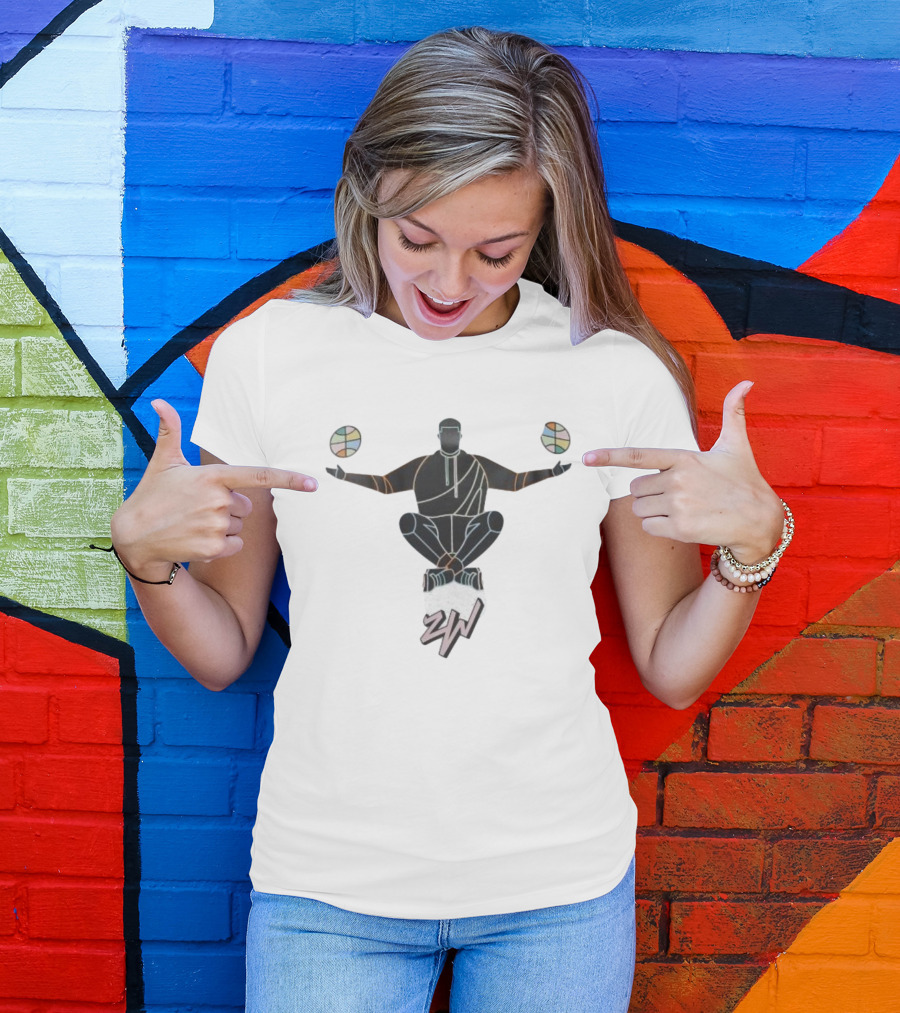 NEW Jordan Zion Meditation Basketball Icon ZW T-Shirt
