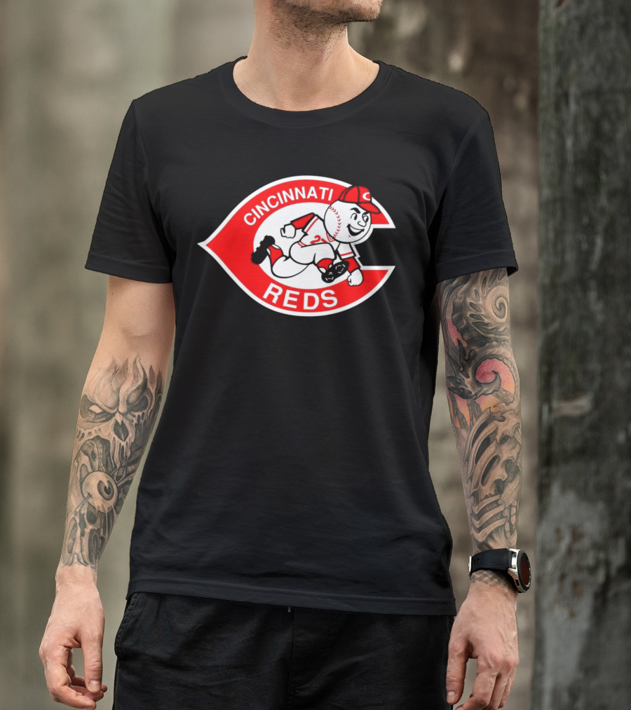 Cincinnati Reds Mascot MLB Baseball T-Shirt