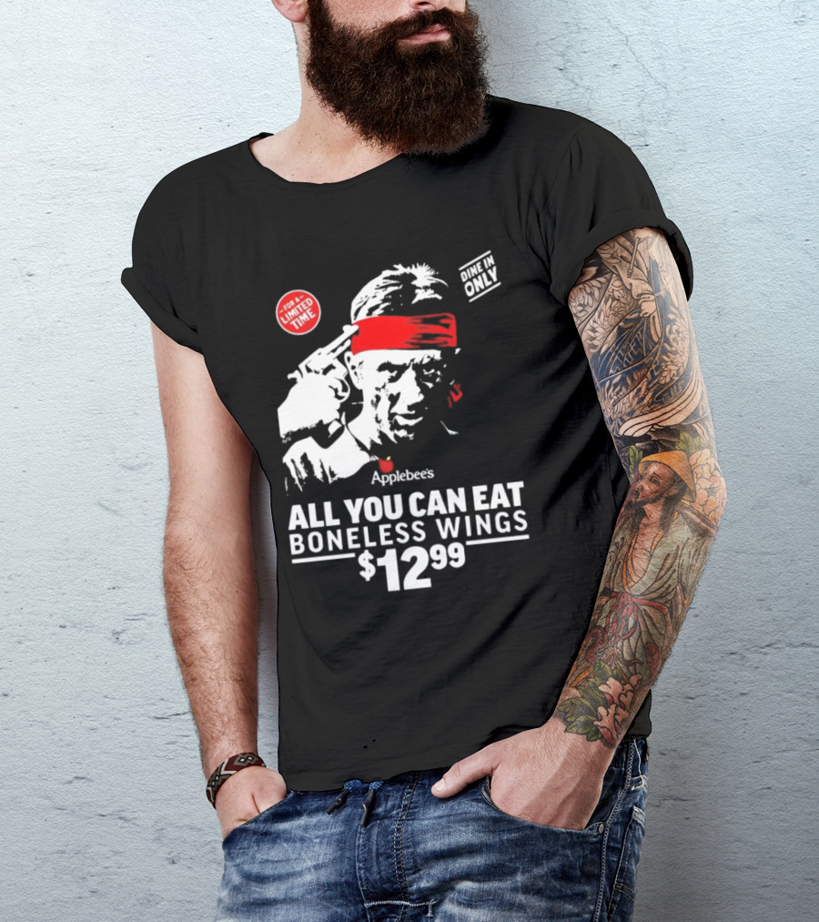 Applebee's All You Can Eat Boneless Wings Dine In Only For A Limited Time $12.99 T-Shirt