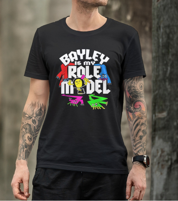 Bayley Is My Role Model Wacky Inflatable Tube Men T-Shirt