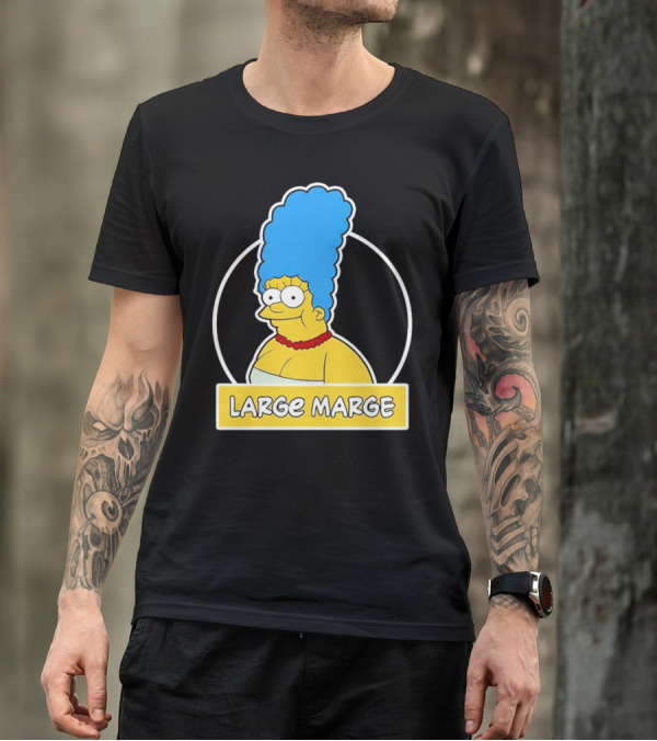 Large Marge Cartoon Character Design Justin Danger Nunley T-Shirt