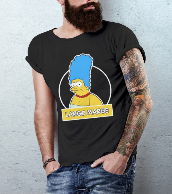 Large Marge Cartoon Character Design Justin Danger Nunley T-Shirt