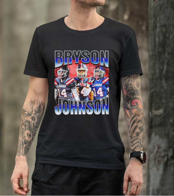Bryson Johnson Lamar 44 Football Vintage T-Shirt