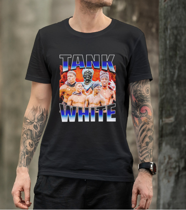 TANK WHITE Vintage Energy Group T-Shirt