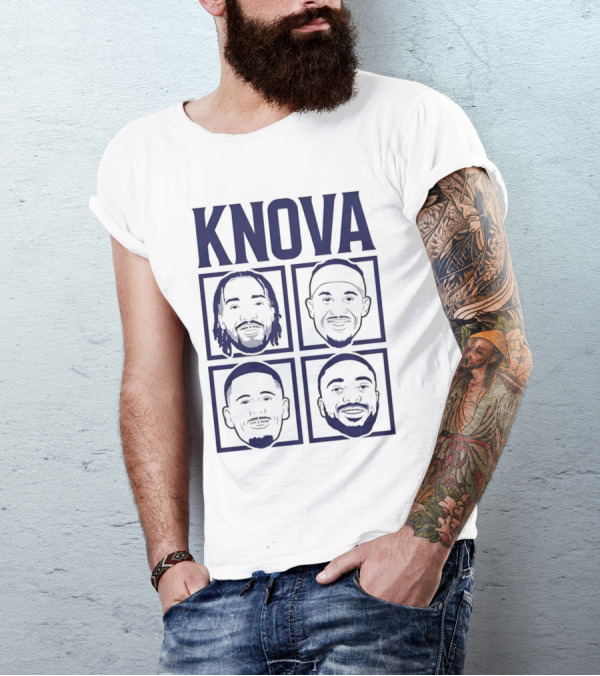 Big 4 Knova New York Knicks Quartet T-Shirt