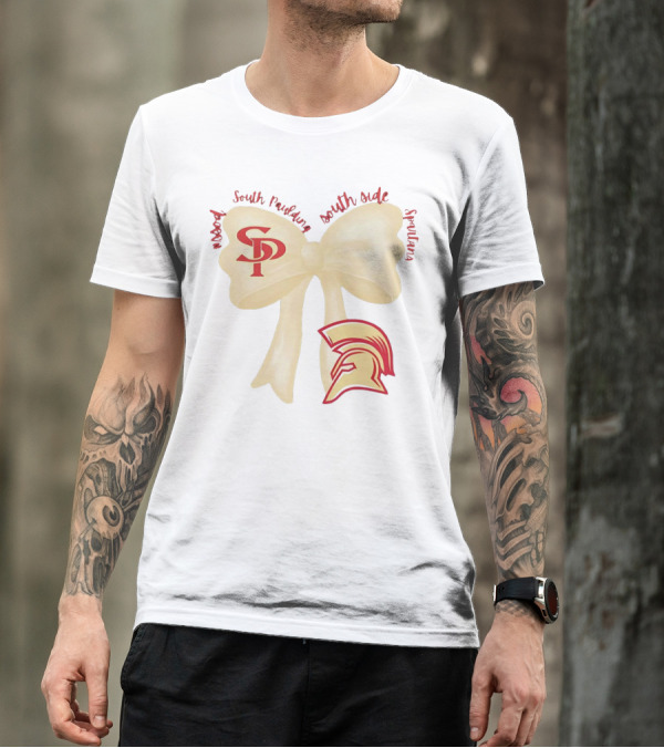 SP Bowtie South Paulding South Side Spartans T-Shirt