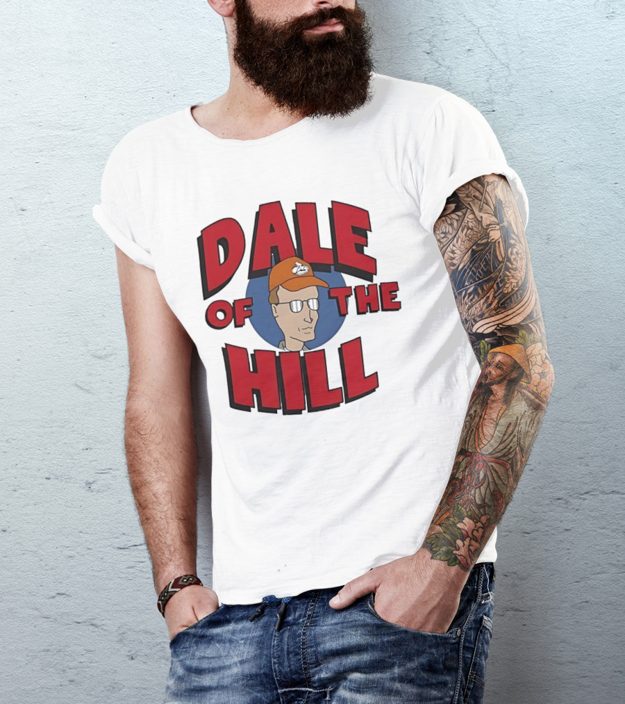 Dale Gribble Dale Of The Hill Cartoon Graphics T-Shirt