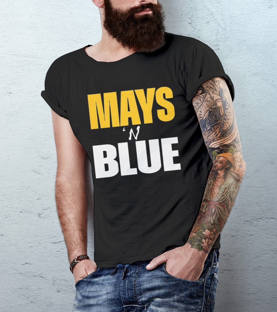Mays ‘N Blue Michigan Wolverines T-Shirt