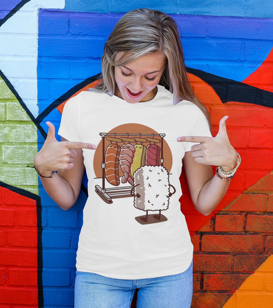 Sushi Wardrobe Nigiri Fashion Choices T-Shirt