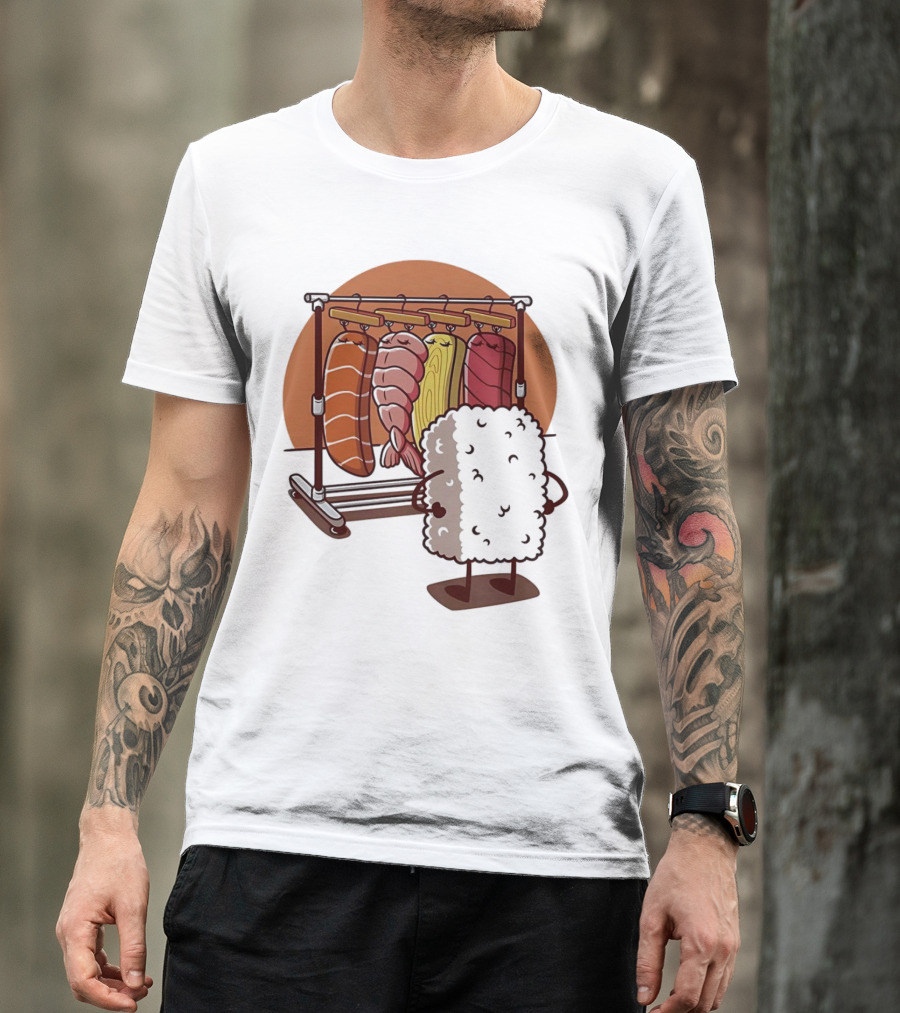 Sushi Wardrobe Nigiri Fashion Choices T-Shirt