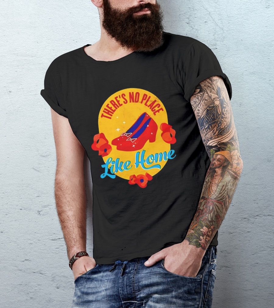 There's No Place Like Home Red Shoes Vintage T-Shirt