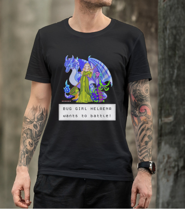 Bug Girl Helaena With Dragon And Insects Wants To Battle T-Shirt