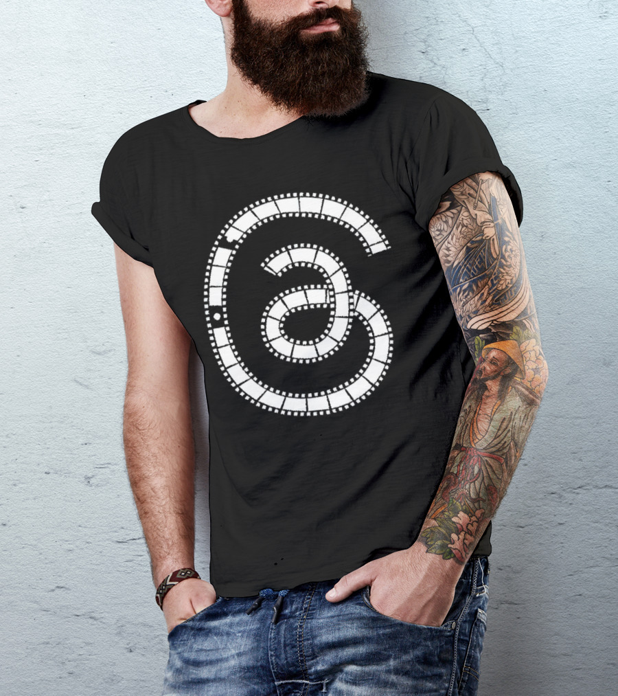 Threads Icon Film Roll Photographers T-Shirt