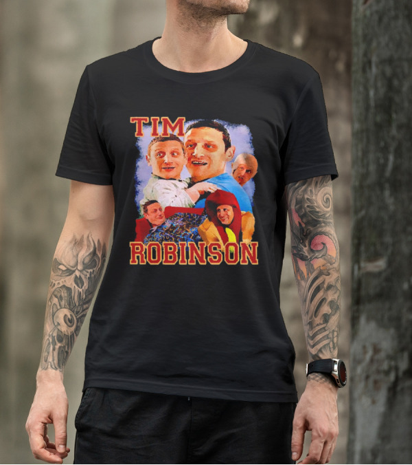 Tim Robinson Sketch Characters Collage T-Shirt