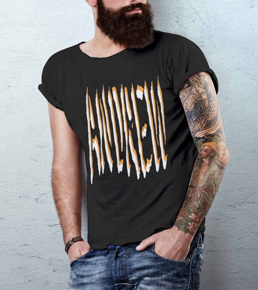 Euphoria Rue Bennett Zendaya Andrew Distorted Text T-Shirt