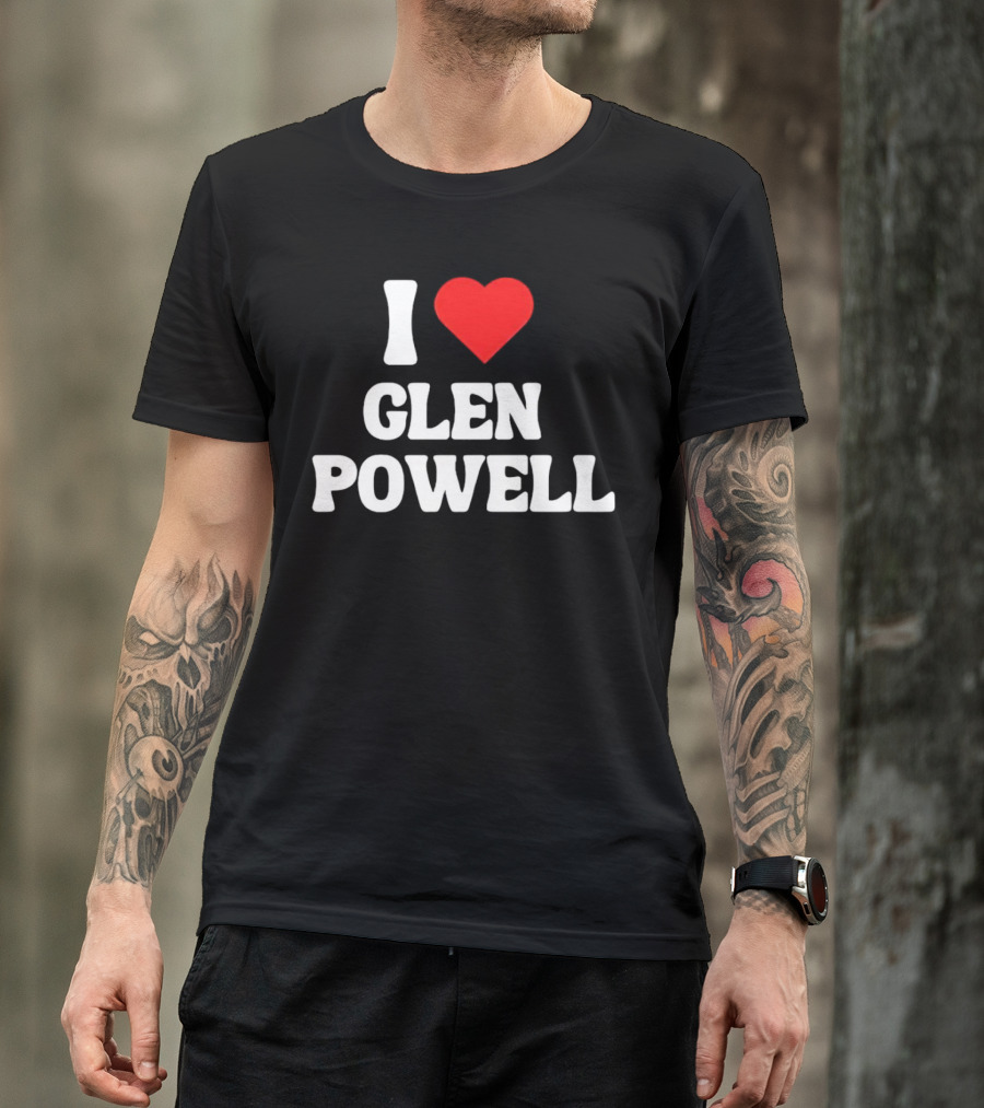 I Heart Glen Powell T-Shirt