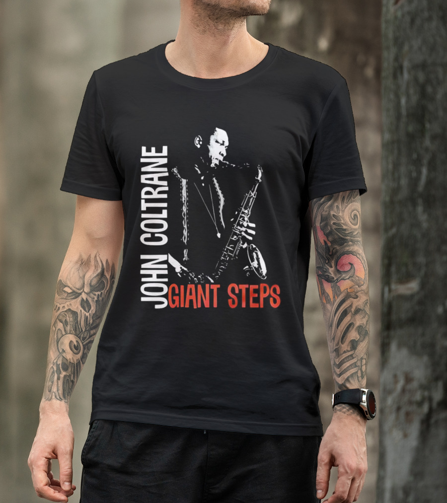 John Coltrane Giant Steps Saxophone Player T-Shirt