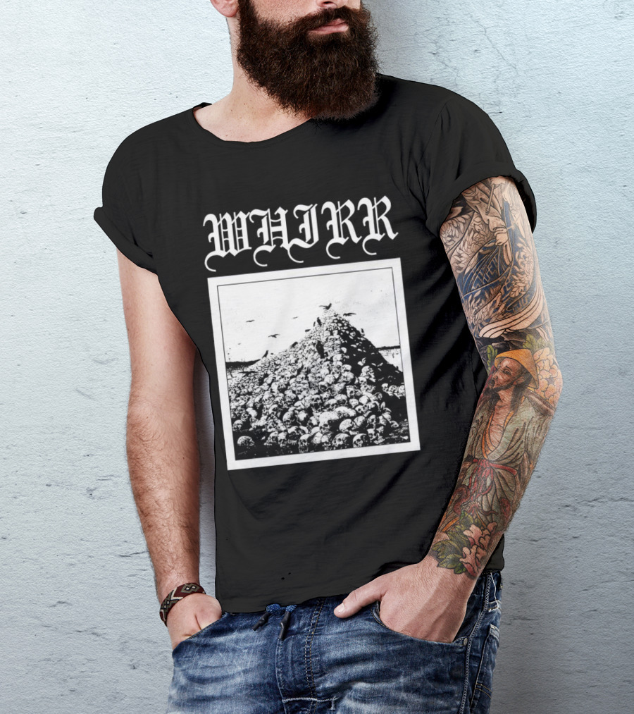 Whirr Skull Mountain Death T-Shirt