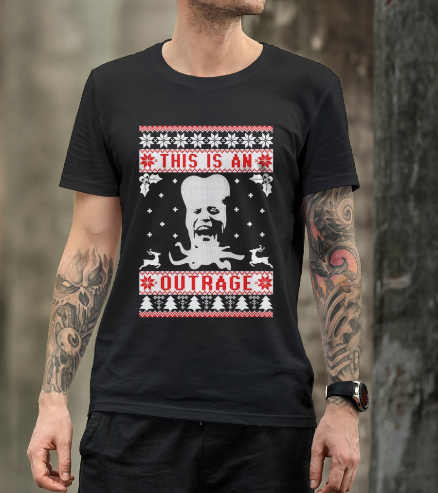 This Is An Outrage The Mighty Boosh Ugly T-Shirt