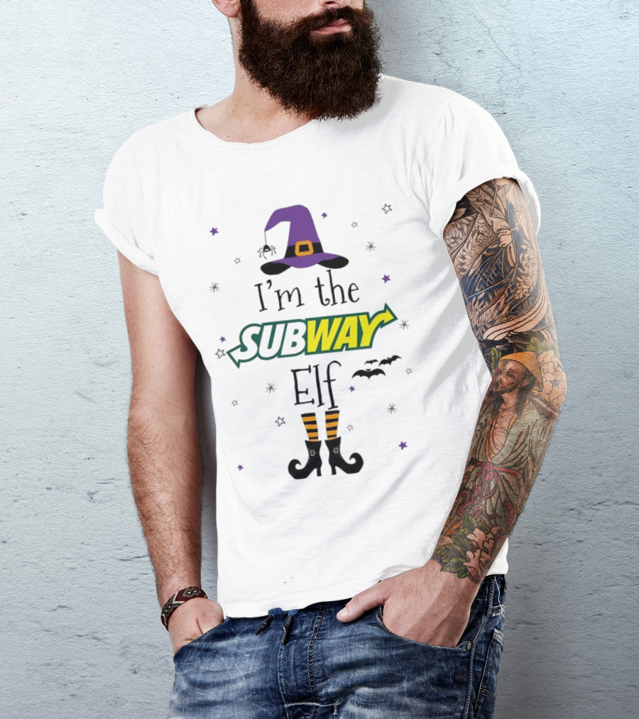 I’m The Subway Witch Elf Halloween T-Shirt