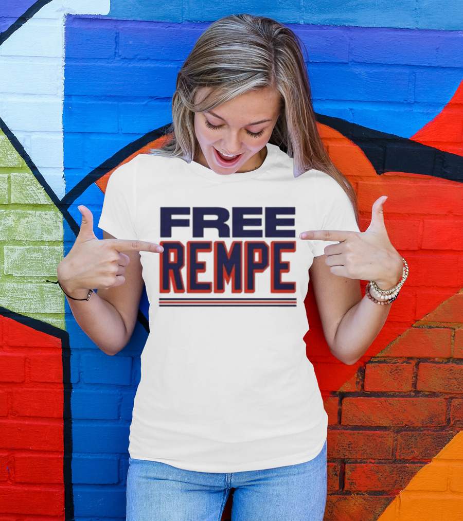 Webleedblue Free Rempe Sports Fan Support T-Shirt