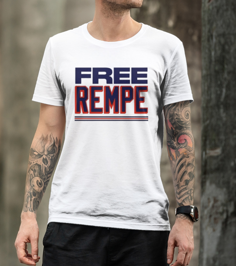 Webleedblue Free Rempe Sports Fan Support T-Shirt