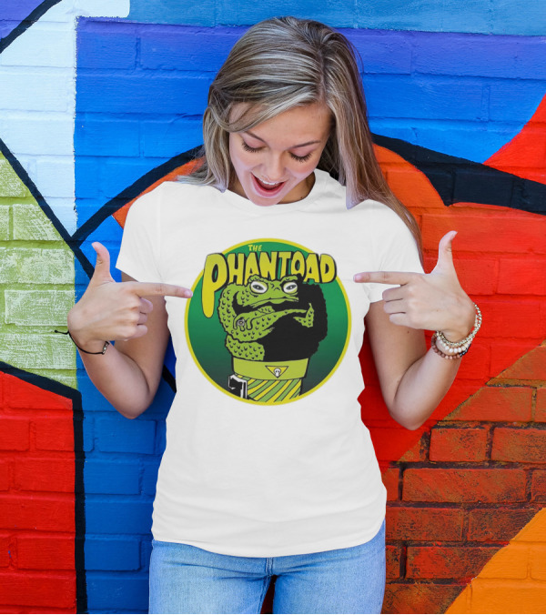 The Phantoad Logo Toad Who Walks Mashup T-Shirt